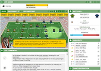 Online football manager game